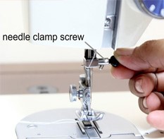 عکس پیچ تنظیم سوزن چرخ خیاطی