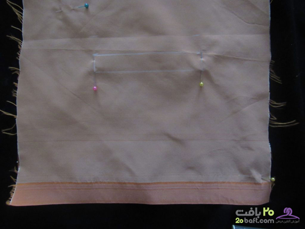 آموزش دوخت جیب