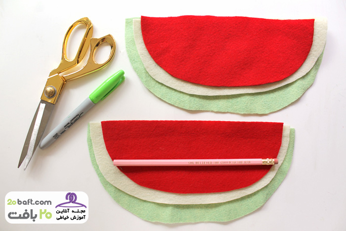 آموزش دوخت جامدادی