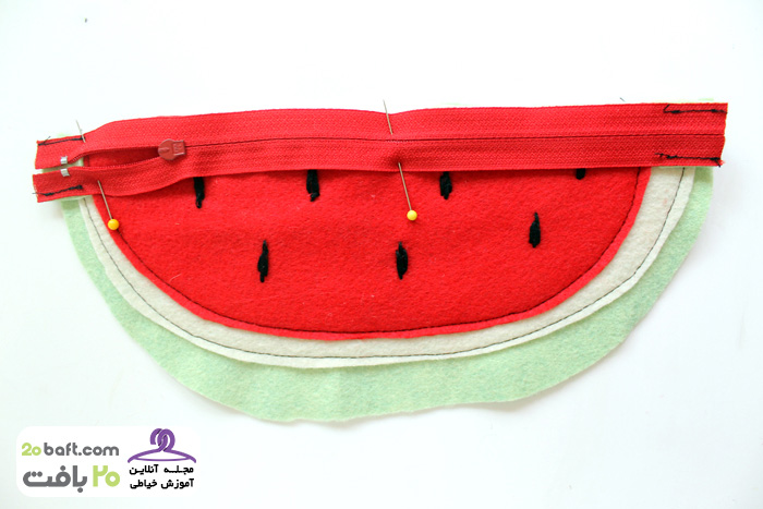 آموزش زیپ دوزی