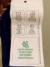 اتیکت لباس ساتن