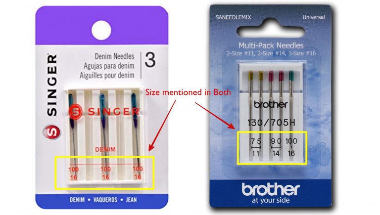 برندهای مختلف سوزن چرخ خیاطی