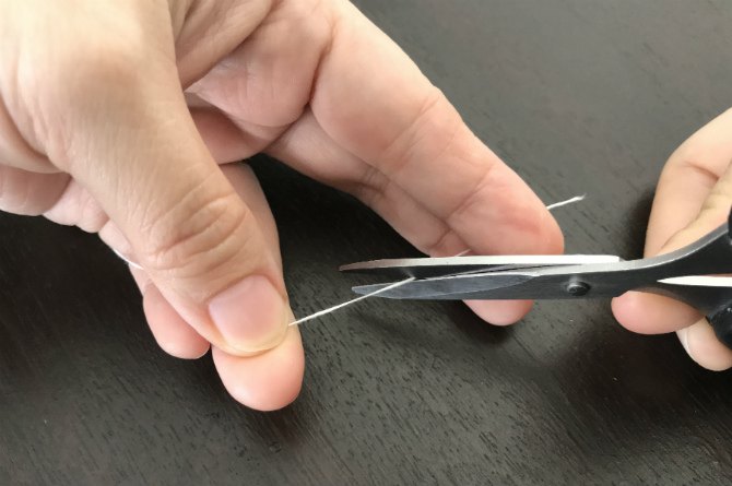 نحوه بریدن سر نخ