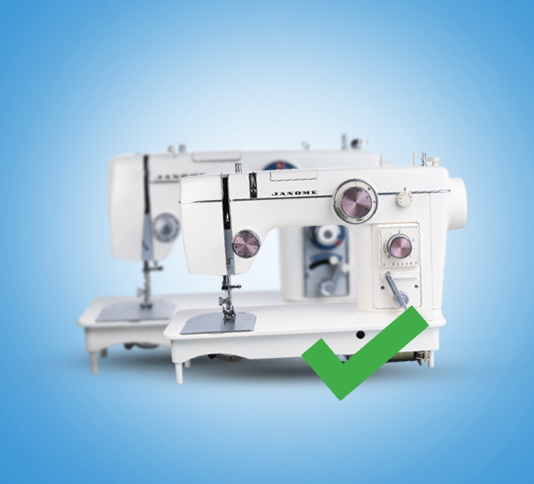 بدنه و قطعات چرخ خیاطی ژانومه 802