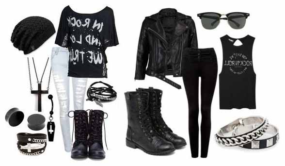 طراحی لباس سبک پانک-20بافت