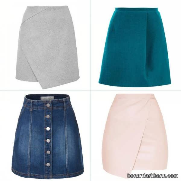 انواع مدل های دامن کوتاه-20بافت