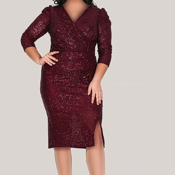 مدل لباس مجلسی برای افراد چاق و قد کوتاه