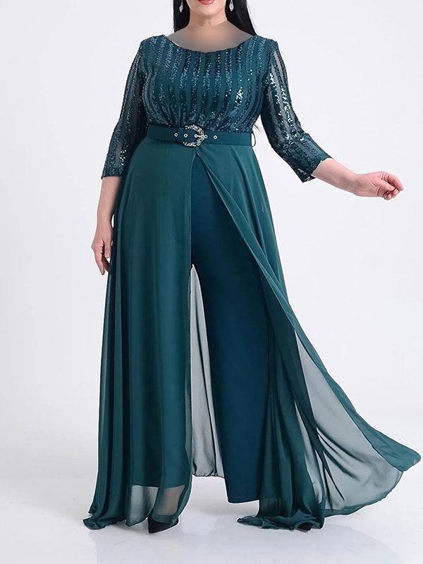 لباس مجلسی مناسب چاق و قد کوتاه