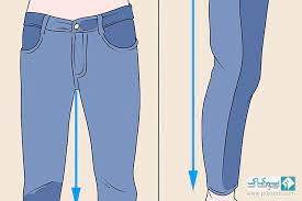 سایز  گرفتن اندازه قد شلوار