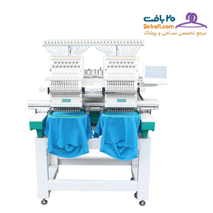 ماشین دو کله کامپیوتری سین سیم-20بافت
