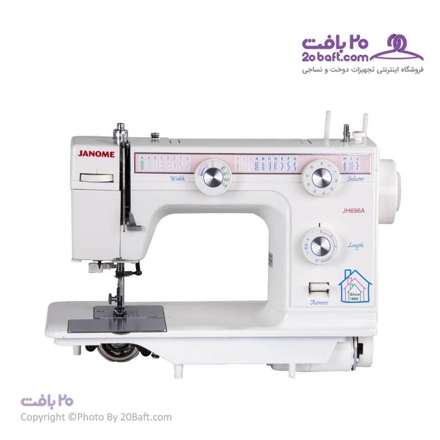 چرخ خیاطی ژانومه696-20بافت
