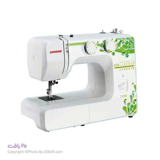 چرخ خیاطی ژانومه مدل 7100-20بافت