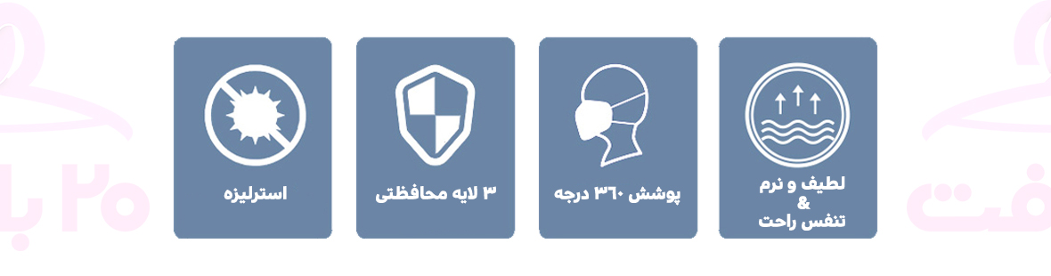 خرید ماسک پرستاری عمده