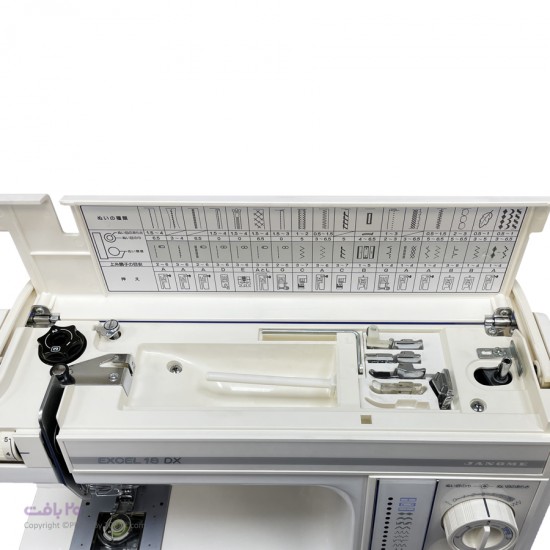 چرخ خیاطی ژانومه استوک ژاپن 640(گارانتی 3ساله+خرید اقساطی)