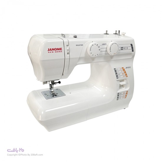 چرخ خیاطی ژانومه مدل 1512(قیمت ارزان+دفترچه راهنما)✔