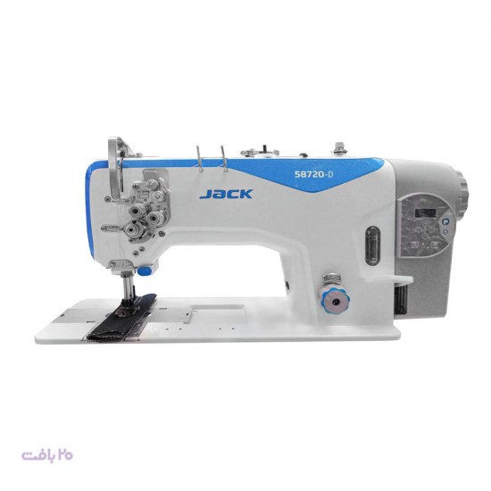 چرخ دو سوزن دو ماکو درشت بدون استپ جک JK-58720D