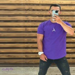 الگو خیاطی تیشرت ساده آستین کشبافت کد M-100