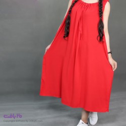 الگو خیاطی زنانه سارافون دلبر کد W-108