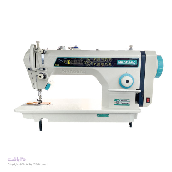 چرخ خیاطی راسته دوز نخ قطع کن دار نانبنگ D5-CG03