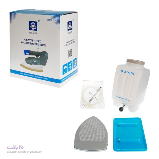 اتو سرمی کفی طلایی زنگوله 1600 وات (گارانتی اصلی)