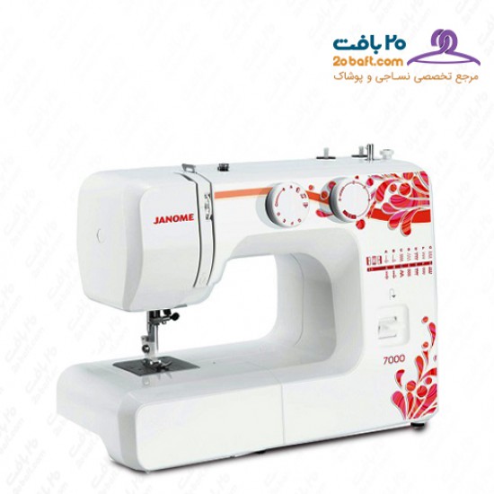 چرخ خیاطی ژانومه مدل 7000 +گارانتی طلایی