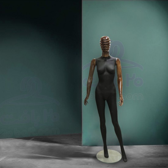 مانکن فایبرگلاس طرح چوب LS004+گارانتی