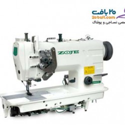 چرخ خیاطی دو سوزن دو ماکو استپ دار زوجی ZJ8450